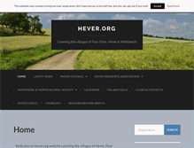 Tablet Screenshot of hever.org